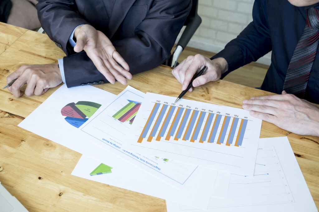 Forecast project cost, time, risks and meeting objectives